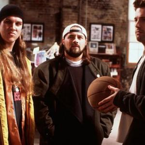 Still of Ben Affleck Kevin Smith and Jason Mewes in Jay and Silent Bob Strike Back 2001