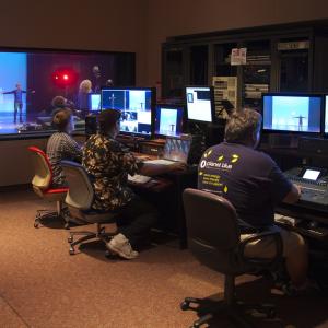 The Control Room U of Michigan Video Studio Full HD Video live mixing  recording