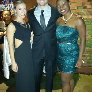 With Cody Walker and Felicia Knox at the MPAH Haiti Movie awards after party
