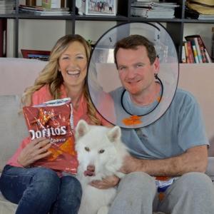 Happily upstaged by pound hound now Hollywood bound. 2013 Doritos' Crash the Super Bowl commercial Contender. http://apps.facebook.com/crashthesuperbowl?page=watch&video=2148