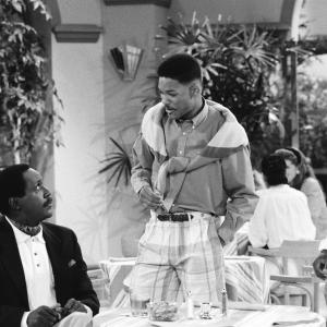 Still of Will Smith Alfonso Ribeiro and Richard Roundtree in The Fresh Prince of BelAir 1990