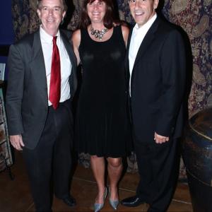 Jeff Vernon Susan AbbottHickey and Paul Carafotes at The Angeleno Film Festival Awards Ceremony 2012