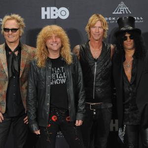 Steven Adler, Duff McKagan, Slash, Matt Sorum and Guns N' Roses