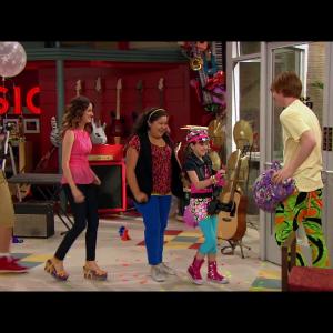 I play Megan Simms on Austin and Ally (Magazines and Made-Up Stuff)!