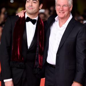 Mohammed Al Turki and Richard Gere attend the Time Out of Mind Red Carpet during the 9th Rome Film Festival on October 19 2014 in Rome