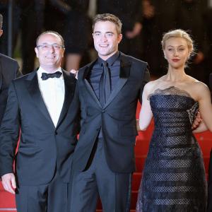 Sarah Gadon, Martin Katz and Robert Pattinson at event of Maps to the Stars (2014)