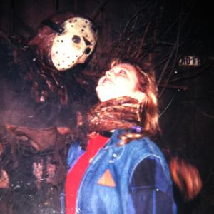 Friday the 13th  Part VII 1988  Kane Hodder and Laura Warner