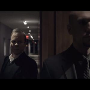 Kiefer Sutherland and Patrick Brana in The Confession Directed by Brad Mirman