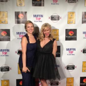 Kayla Banks with Cathryn Michon at Muffin Top A Love Story LA Premiere