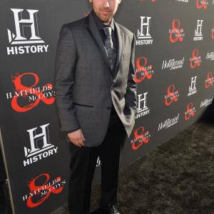 Jon Bloch attends a special screening of Hatfields  McCoys hosted by The History Channel at Milk Studios