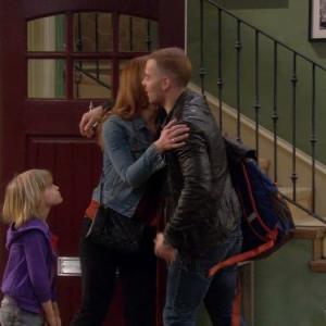 Still of Joey Lawrence and Mason McNulty in Melissa amp Joey 2010