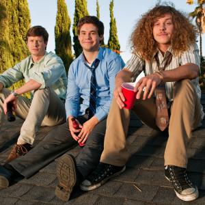 Still of Adam DeVine Anders Holm and Blake Anderson in Workaholics 2011