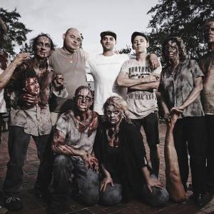 Town of The Living Dead 2014 Art Team with Zombies