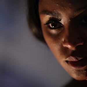 Jasmine Hester as Allison Black in the short film Helpless Angel