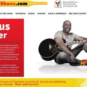Darius Rucker for Ronald McDonal d House Wear Red Shoes Billboard Campaign  2013