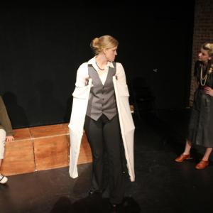 Sienna Beckman Kari Swanson and Alyson Terwilliger in Lee Blessings Eleemosynary Directed by Miranda Stewart for the 2015 Hollywood Fringe Festival