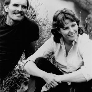 Still of Lisa Eichhorn and Tom Bower in Wildrose 1984