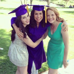 Recurring on ABC Family's Switched at Birth! Here with Vanessa Marano and Katie LeClerc.