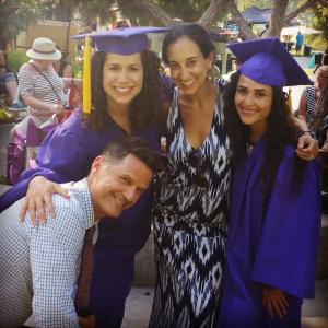 Recurring on ABC Familys Switched at Birth! Here with DW Moffett and creator Lizzy Weiss