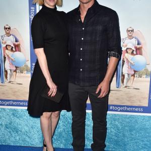 Sarah Paulson and Pedro Pascal at event of Togetherness 2015