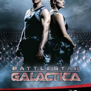 Jamie Bamber and Katee Sackhoff in Battlestar Galactica 2004