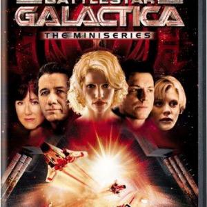 Mary McDonnell Edward James Olmos Jamie Bamber Katee Sackhoff and Tricia Helfer in Battlestar Galactica 2003