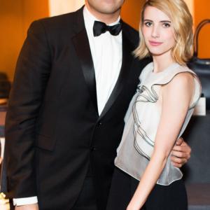 Mohammed Al Turki and Emma Roberts attend NEW YORKERS FOR CHILDREN Annual Dinner Dance to Benefit Youth in Foster Care Presented by LAUREN X KHOO - Arrivals
