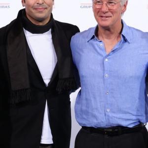 Mohammed Al Turki and Richard Gere attend the Time Out of Mind Photocall during the 9th Rome Film Festival on October 19 2014 in Rome Italy