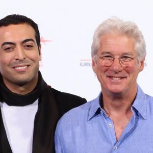 Mohammed Al Turki and Richard Gere attend the Time Out of Mind Photocall during the 9th Rome Film Festival on October 19 2014 in Rome Italy