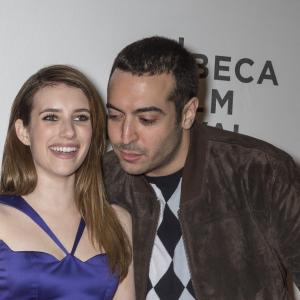 Emma Roberts and Mohammed Al Turki attend the 'Adult World' World Premiere during the 2013 Tribeca Film Festival on April 18, 2013 in New York City.