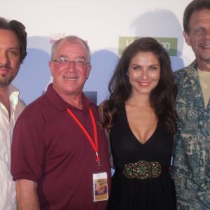 Kenneth Mader Jeff Sable Marisa Petroro and Marc Singer at the Los Angeles screening of Life at the Resort
