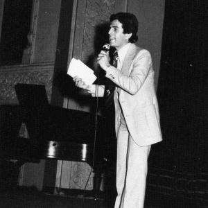 Rafi AUC Assembly hall Master of Ceremony 1977