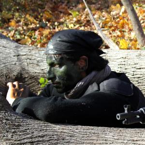 No Name Sam Alex Kruz Spots for Charlie George Katts Sniper Bullet on a Black Ops Mission during the BosniaHerzegovina Conflict
