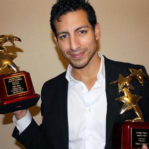 Alex Kruz with Accolade Award of Excellence for Acting and Award for Native American story Within a short time the project has gotten over 10 awards since it premiered in Paris on 3312013