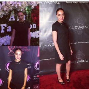 Sue Wong Fashion Show LA 2015