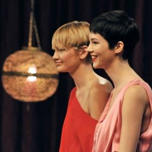 Still of Molly O'Connell and Brittani Kline in America's Next Top Model (2003)