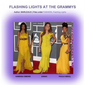 Host of B InTune TV ZARAH featured on FLASHING LIGHTS AT THE GRAMMYS