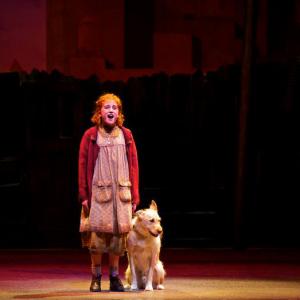 Sami Staitman as Annie in Pioneer Theatre Companys AEA production of Annie