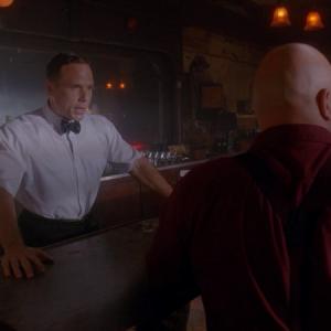 Neal Kodinsky and Michael Chiklis in American Horror Story Test of Strength