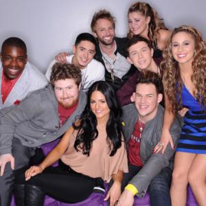 Still of Casey Abrams, Paul McDonald, Haley Reinhart, Lauren Alaina, Pia Toscano, James Durbin, Scotty McCreery, Stefano Langone and Jacob Lusk in American Idol: The Search for a Superstar (2002)