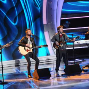 Still of Casey Abrams, Paul McDonald, James Durbin and Stefano Langone in American Idol: The Search for a Superstar (2002)