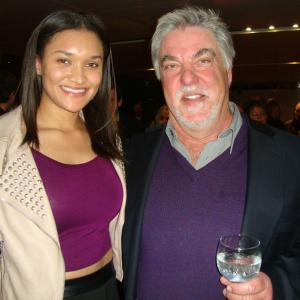 Etalvia Cashin and Bruce McGill attending the private screening of Blue Jasmine at Creative Artists Agency in Los Angeles
