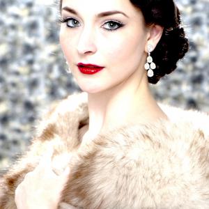 model SOPHIE VANIER From the Vintage Hollywood shoot at Image Nation NY