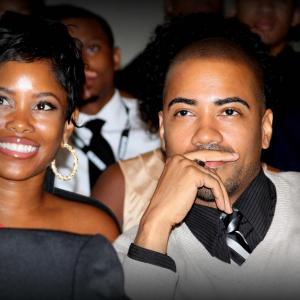 At the 2011 PVIFF Awards with actress Jasmine Burke