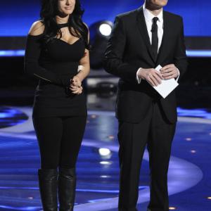 Still of Ryan Seacrest and Pia Toscano in American Idol The Search for a Superstar 2002