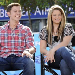 Still of Lauren Alaina and Scotty McCreery in American Idol The Search for a Superstar 2002