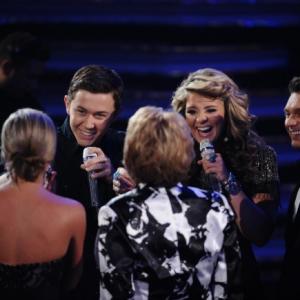Still of Lauren Alaina and Scotty McCreery in American Idol: The Search for a Superstar (2002)