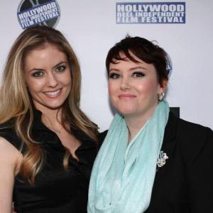Amanda Hall and Director Alissa Davis at event for For The Love of Nothing