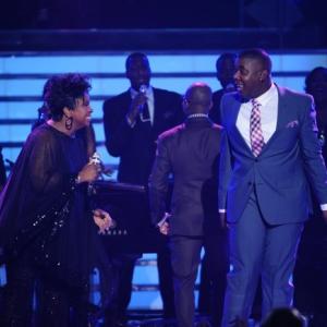 Still of Gladys Knight and Jacob Lusk in American Idol The Search for a Superstar 2002