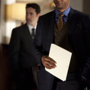 Still of Jesse Bradford and David Ramsey in Outlaw 2010
